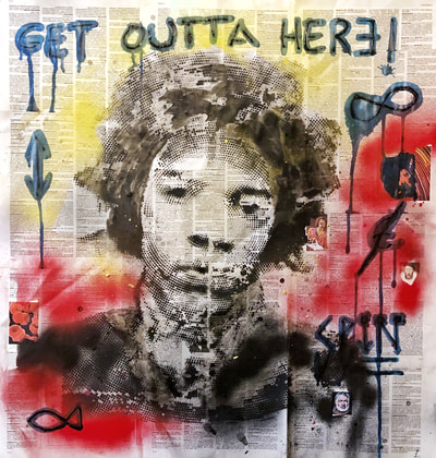 graffiti tagging,
psyquedelic,
pop star,
pop expressionism,
graffiti Bombing,
Woodstock,
hippie,
old book pages
red blood cells,
glitch,
guitar hero,
Jimmy Hendrix, abstract portrait